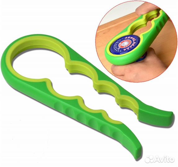 Открывалка для банок 4 в 1/открывашка