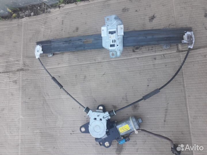 Стеклоподъемник передний левый шевроле спарк 2005