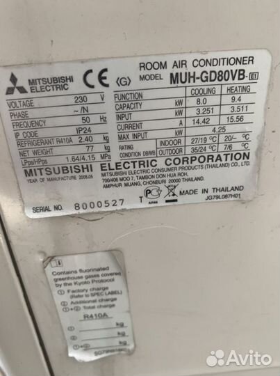 Сплит система бу