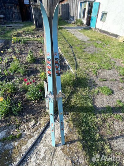 Беговые лыжи морозко детские
