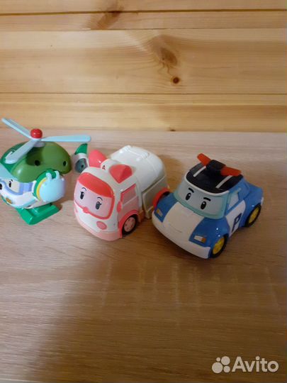 Машинки трансформеры Робокар