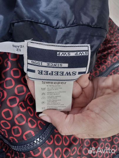 Куртка весна осень двусторонняя