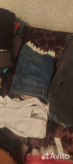 Отдам вещи 44р детские вещи5-6 л,игры
