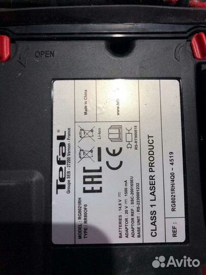 Запчасти для Робота tefal rg8021