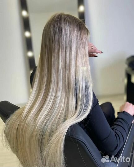 Наращивание волос+ волосы