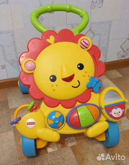Каталка ходунки Fisher Price Львенок в аренду