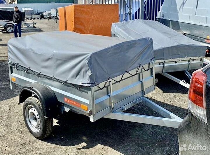 Новые мощные прицепы Спутник Pro