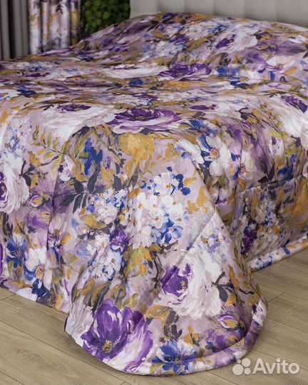 Покрывало Медина сирень на кровать