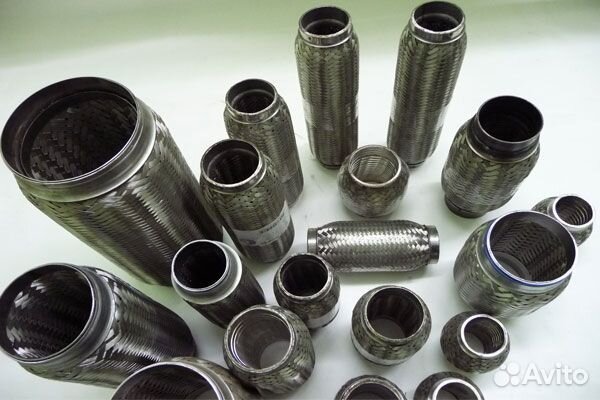 Гофры глушителей