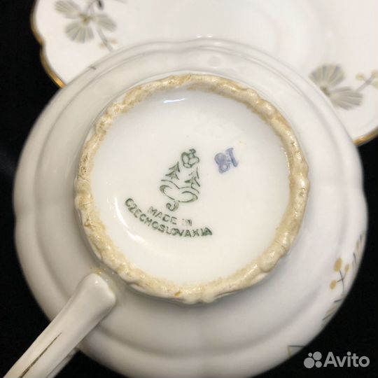 Сервиз чайный H & C Чехословакия