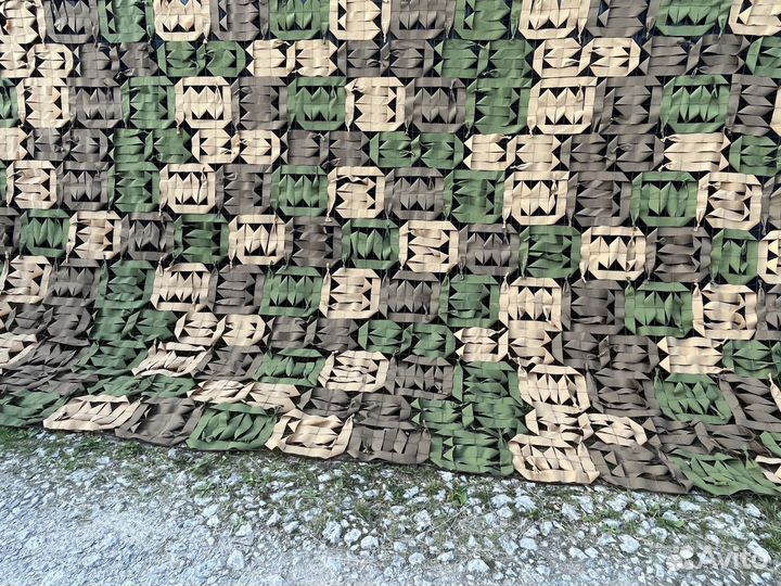 Маскировочная сетка степь 3/6м вариант 2