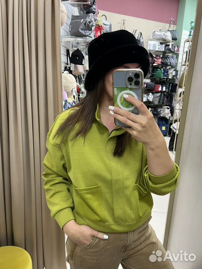 Панама меховая женская утепленная