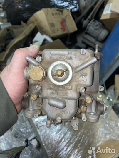 Weber 45 dcoe горизонтальный карбюратор