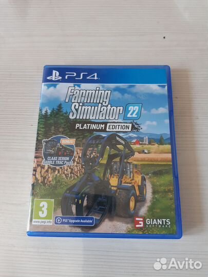 Игры для приставок ps4 Farming Simulator 22