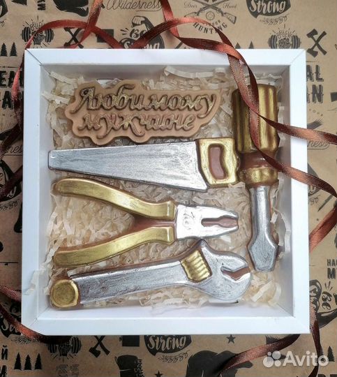 Шоколадный подарок мужчине, мужу, коллеге