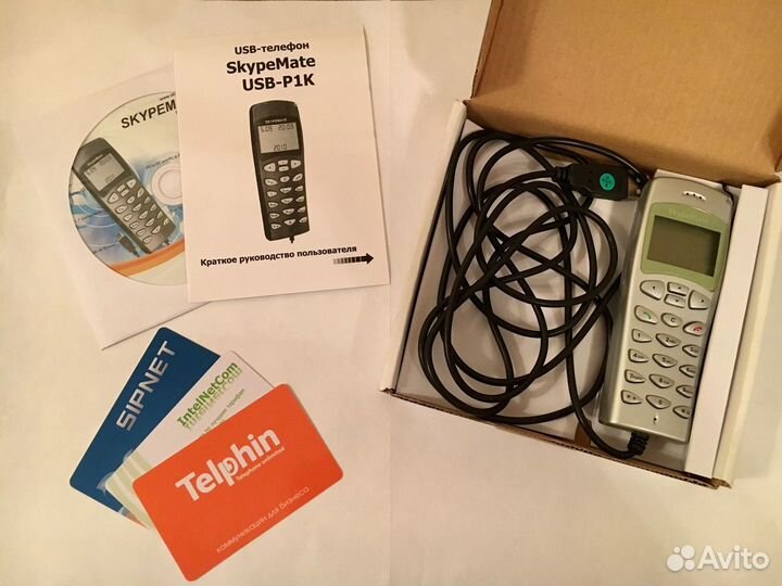 USB телефон SkypeMate USB-P1K