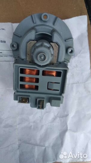 Насос сливной от стиральной машины. Помпа