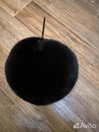 Берет женский норковый