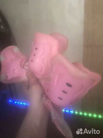 Роликовые коньки детские с защитой