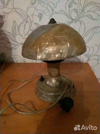 Лампа настольная и торшер винтаж