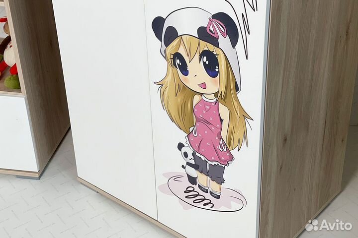 Панда Шкаф двухдверный