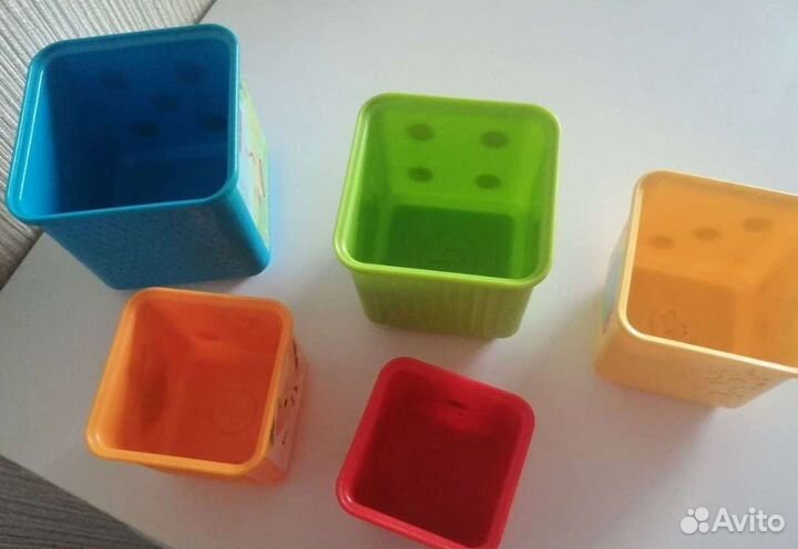 Развивающая перамида, формочки