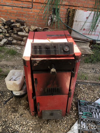 Твердотопливный котел длительного горения бу