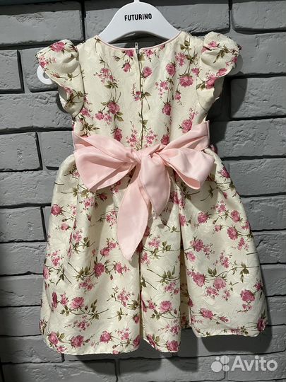 Платье напядное для девочки 80