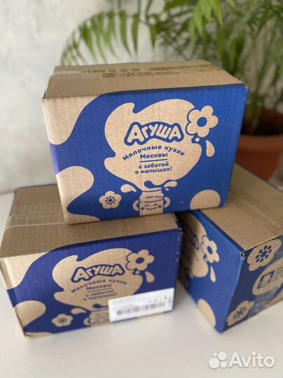 Фруктовое пюре агуша