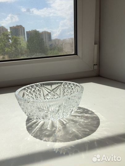 Ваза хрустальная СССР