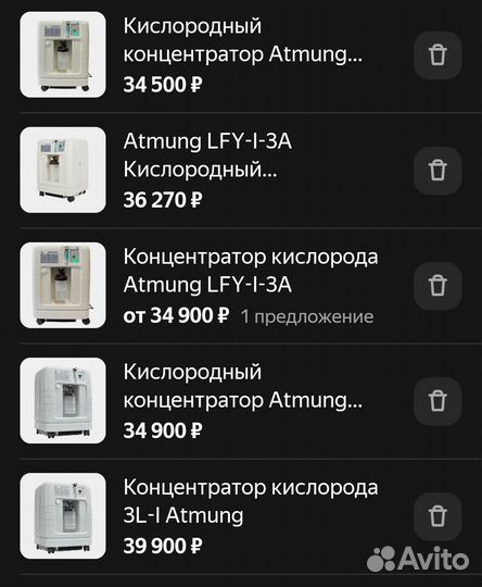 Кислородный концентратор Atmung LFY-I-3A