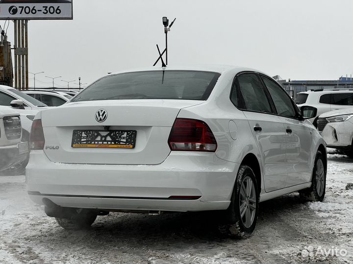 Volkswagen Polo 1.6 AT, 2016, 142 000 км