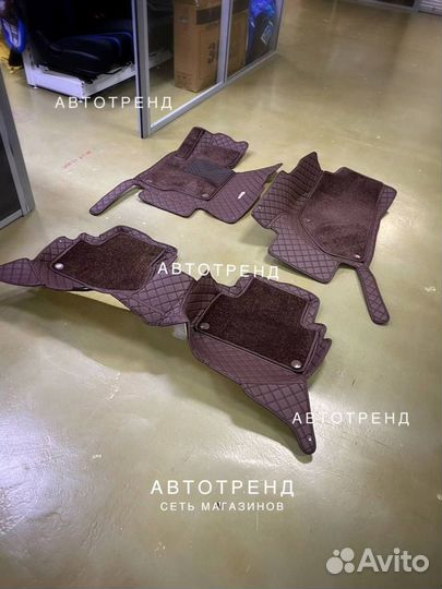 Ковры 3D из экокожи infiniti