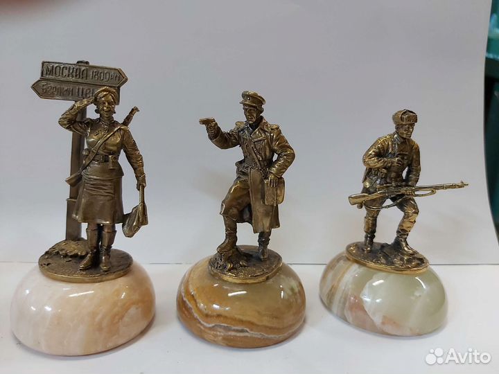 Солдатики из бронзы