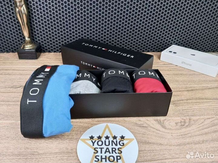 Трусы мужские боксеры Tommy Hilfiger