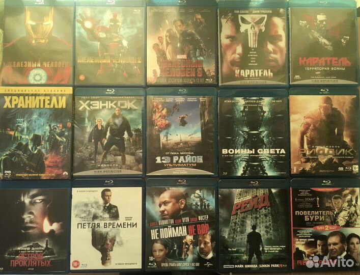 Гарри Поттер коллекция на BD, многое другое)