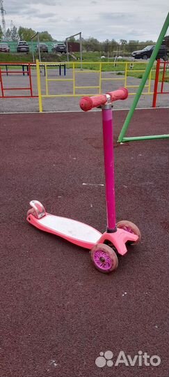 Самокат детский трехколесный бу