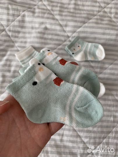 Носки для новорожденных