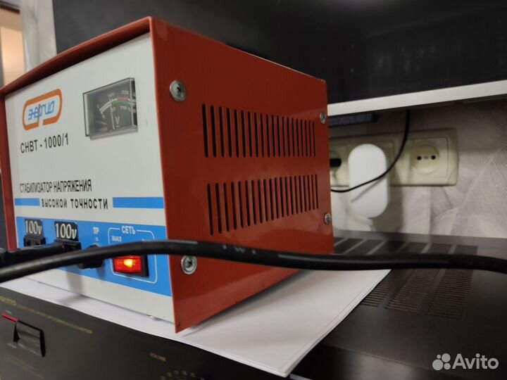 Понижающий трансформатор220 100в стабилизированный