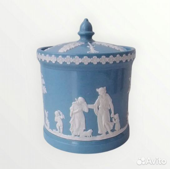 Dudson Hanley Большая банка под Wedgwood