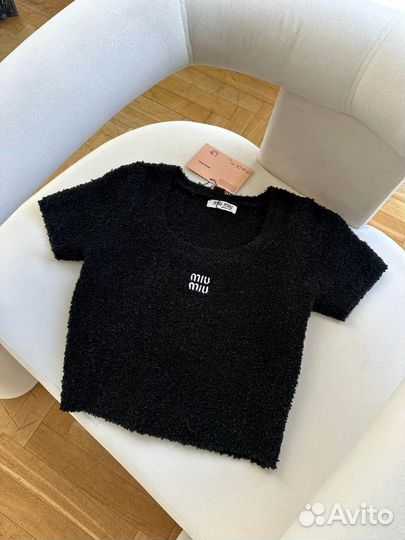 Майка топ Miu Miu хит (2024)