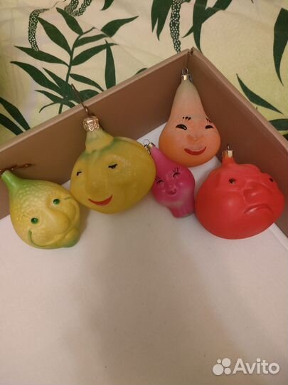 Елочные игрушки СССР