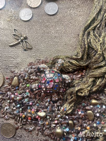 Панно,Денежное дерево,Энерго-картина.Оберег