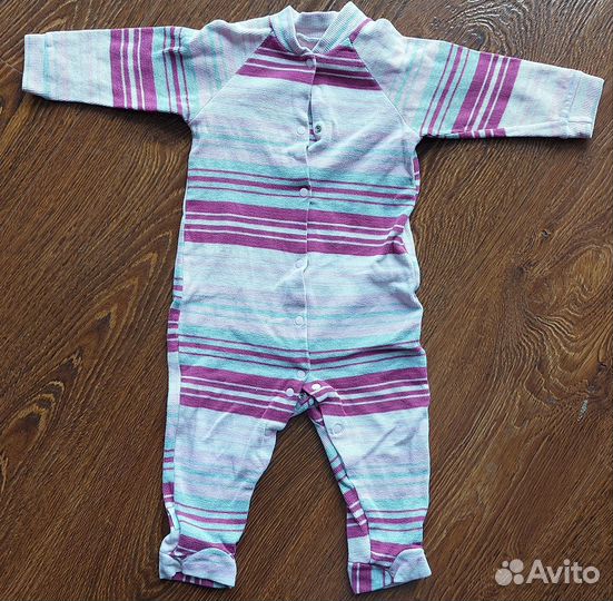 Слип (комбинезон) плотный размер 74-80-86