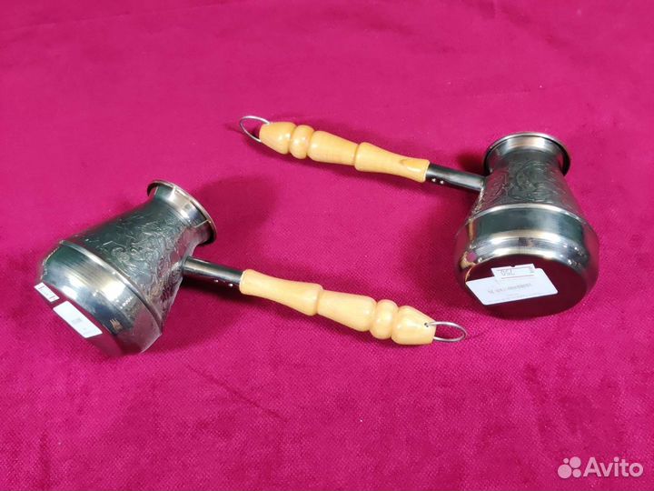 Турка медная 300 мл Виноградная лоза