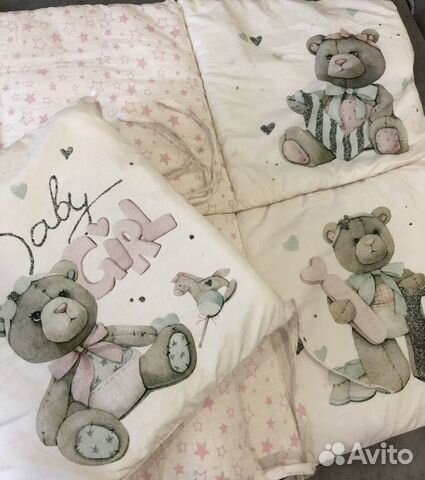 Бортики в детскую кроватку