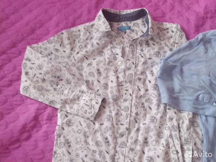 Рубашки для мальчика 134