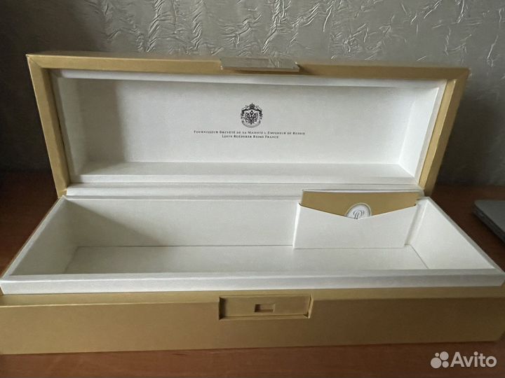 Подарочная упаковка для шампанского Cristal 2012