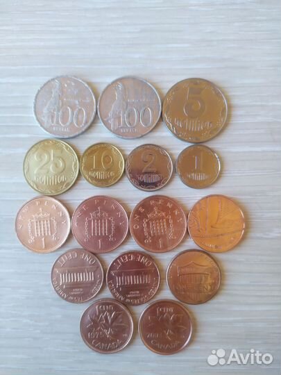 Монеты разных стран