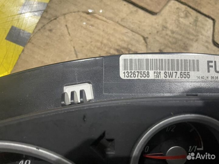 Щиток приборов opel astra H